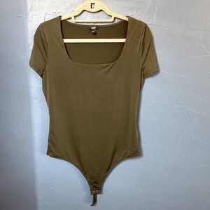 Express Silky Thong Bodysuit